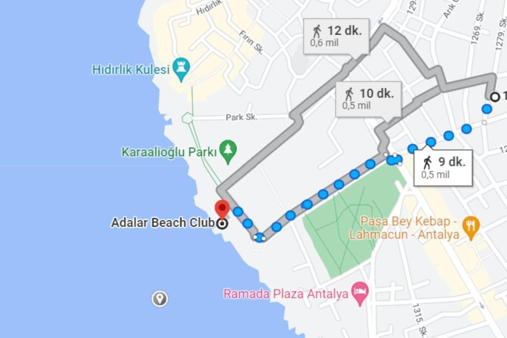Aether Flats No7,Old Town, Beach, Central, Netflix Antalya Exteriér fotografie